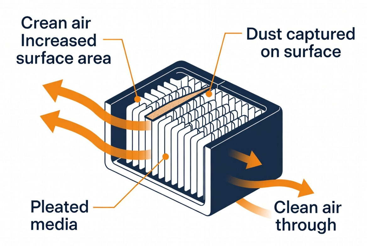 How an Air Filter Element Works