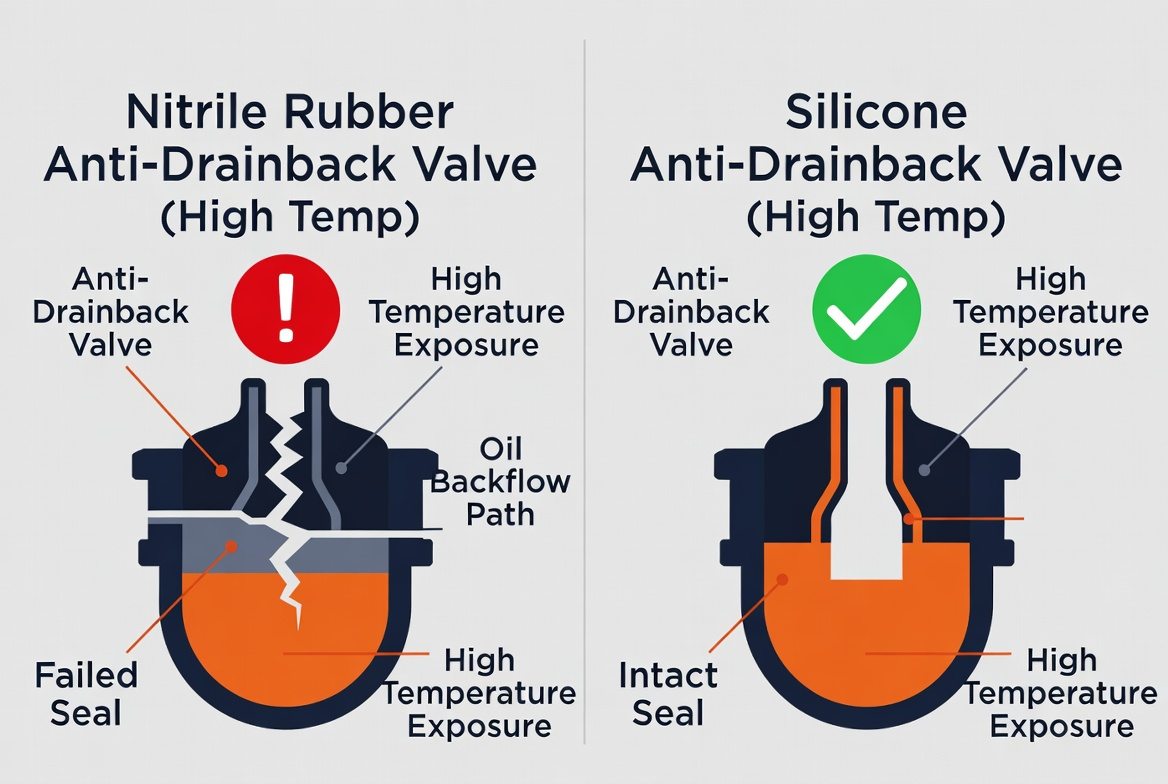 Anti-Drainback Valve Material