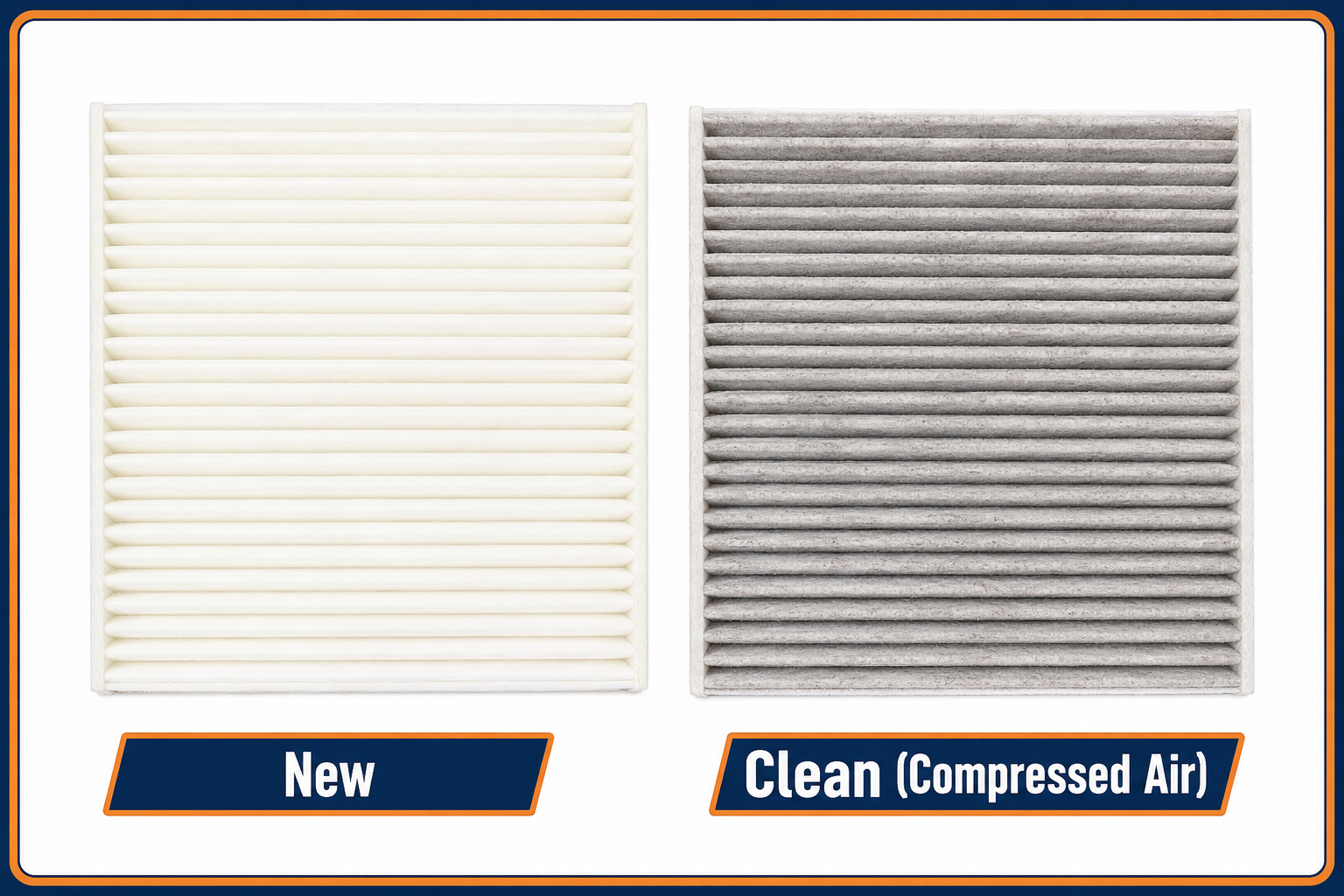 Standard Pleated Paper and Synthetic Filters