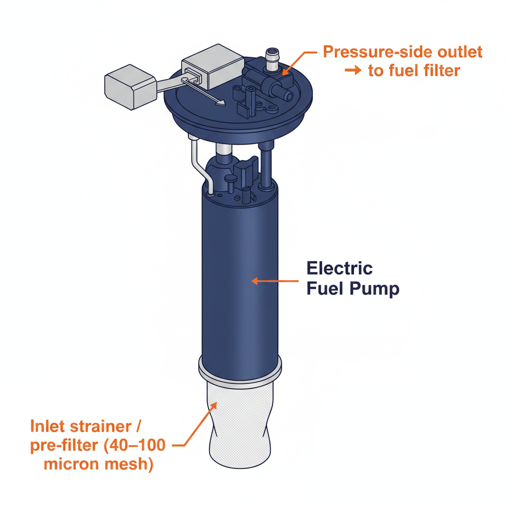The In-Tank Strainer: The Filter Before the Pump