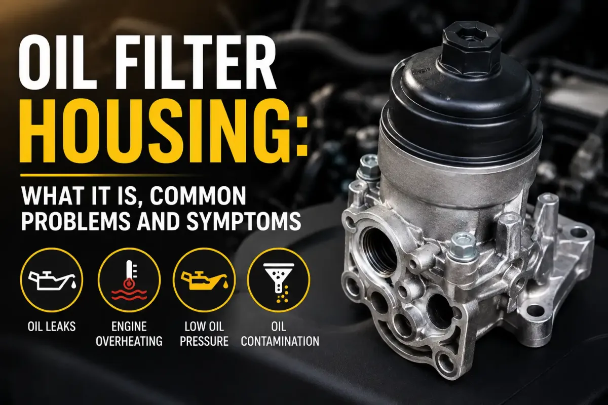 Oil filter housing symptoms and common problems featured image