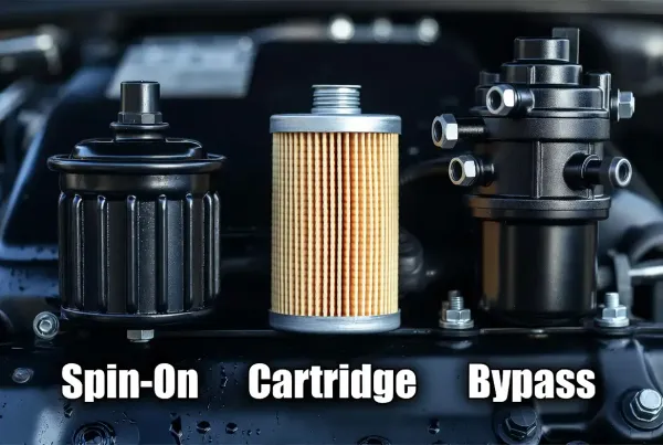Types of Oil Filters: Spin-On vs Cartridge vs Bypass Explained